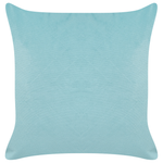 Dekokissen 2er Set CONEFLOWER 45 x 45 cm Hellblau Streifenmuster