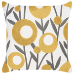 Dekokissen 2er Set SHALLOT Baumwolle 45 x 45 cm Bunt Blumenmuster