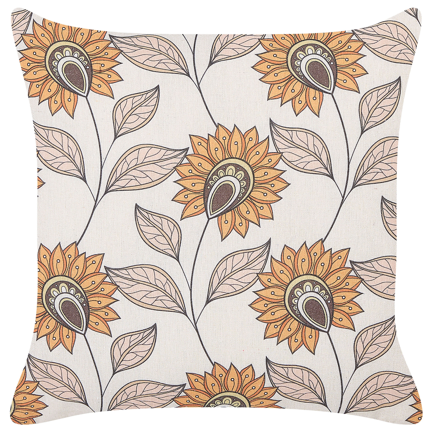 Dekokissen 2er Set TUBEROSE 45 x 45 cm Bunt Blumenmuster