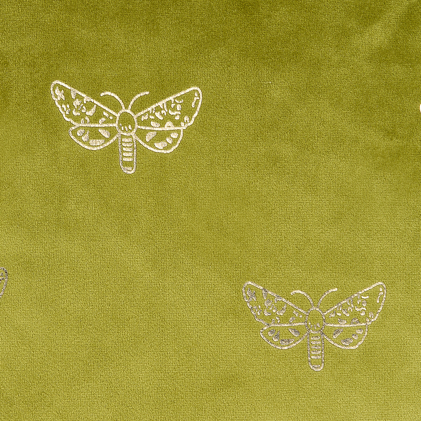 Dekokissen 2er Set YUZURI Samtstoff 45 x 45 cm Hellgrün Tiermuster