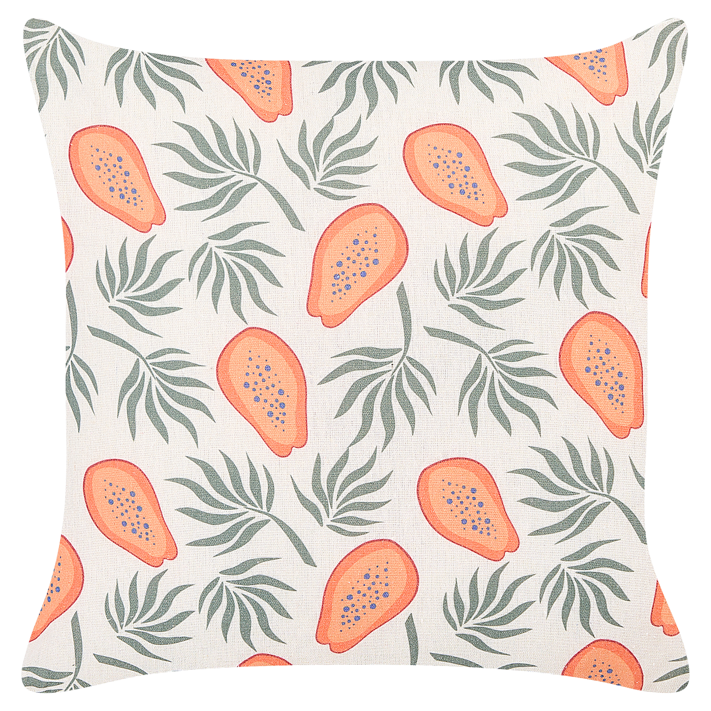 Dekokissen 2er Set AVENS 45 x 45 cm Bunt Pflanzenmuster