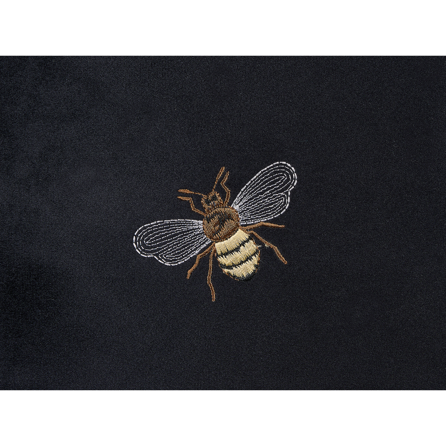 Dekokissen 2er Set TALINUM Samtstoff 45 x 45 cm Schwarz Tiermuster