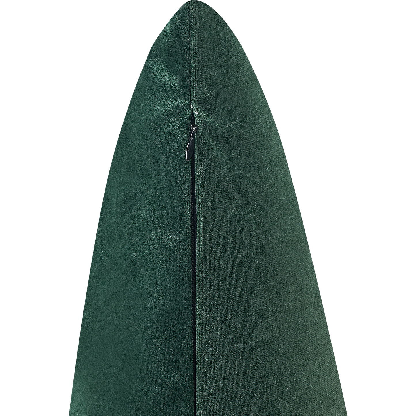 Dekokissen 2er Set TALINUM Samtstoff 45 x 45 cm Smaragdgrün Tiermuster