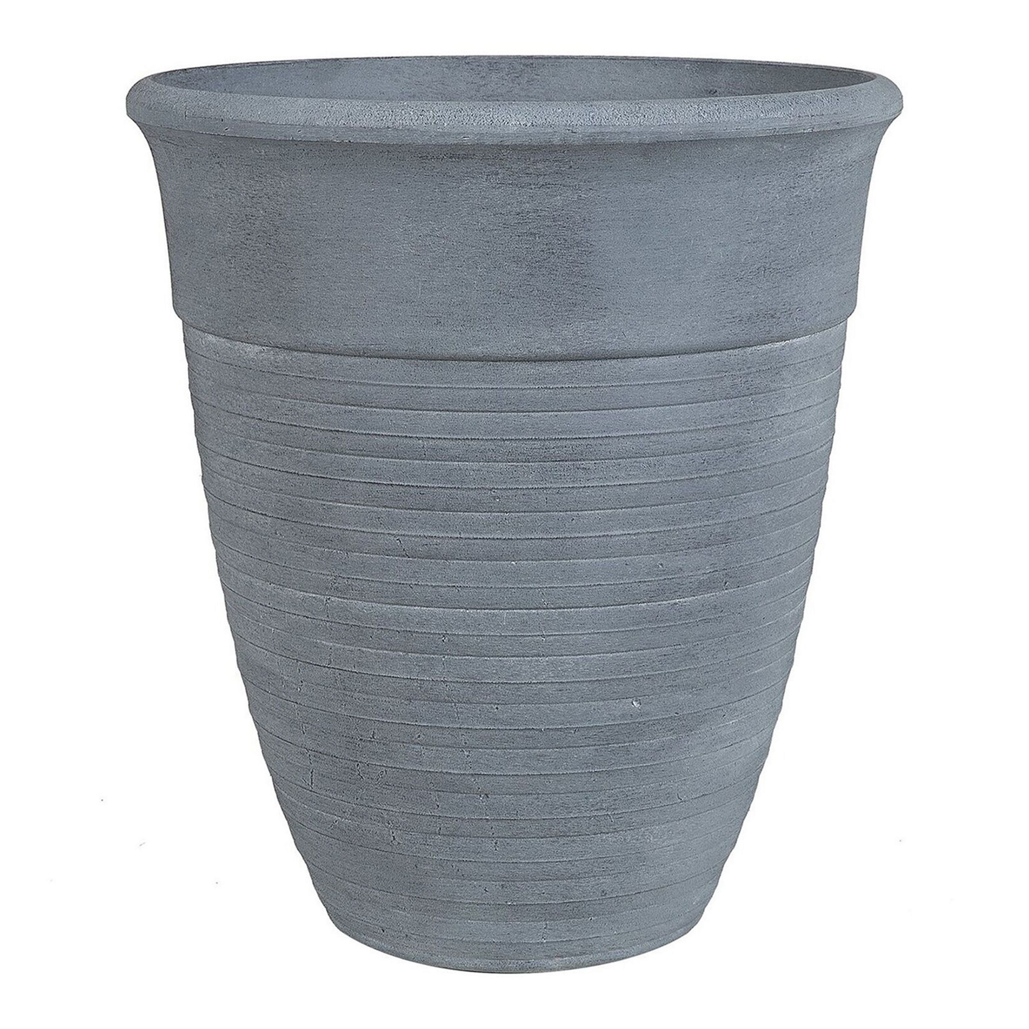 Set mit 2 Blumentöpfen KATALIMA Stein 43 cm Grau