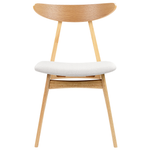 Esszimmerstuhl 2er Set LYNN Holz Hellgrau