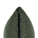 Chaiselongue Bouclé dunkelgrün rechtsseitig CHEVANNES