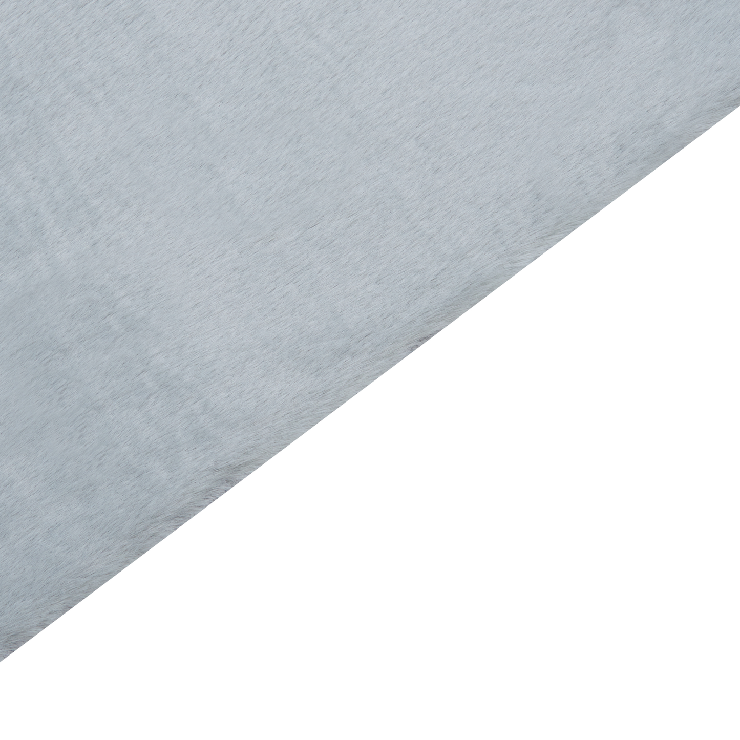 Kunstfellteppich Kaninchen mintgrau 80 x 150 cm MIRPUR