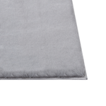 Kunstfellteppich Kaninchen grau 160 x 230 cm MIRPUR