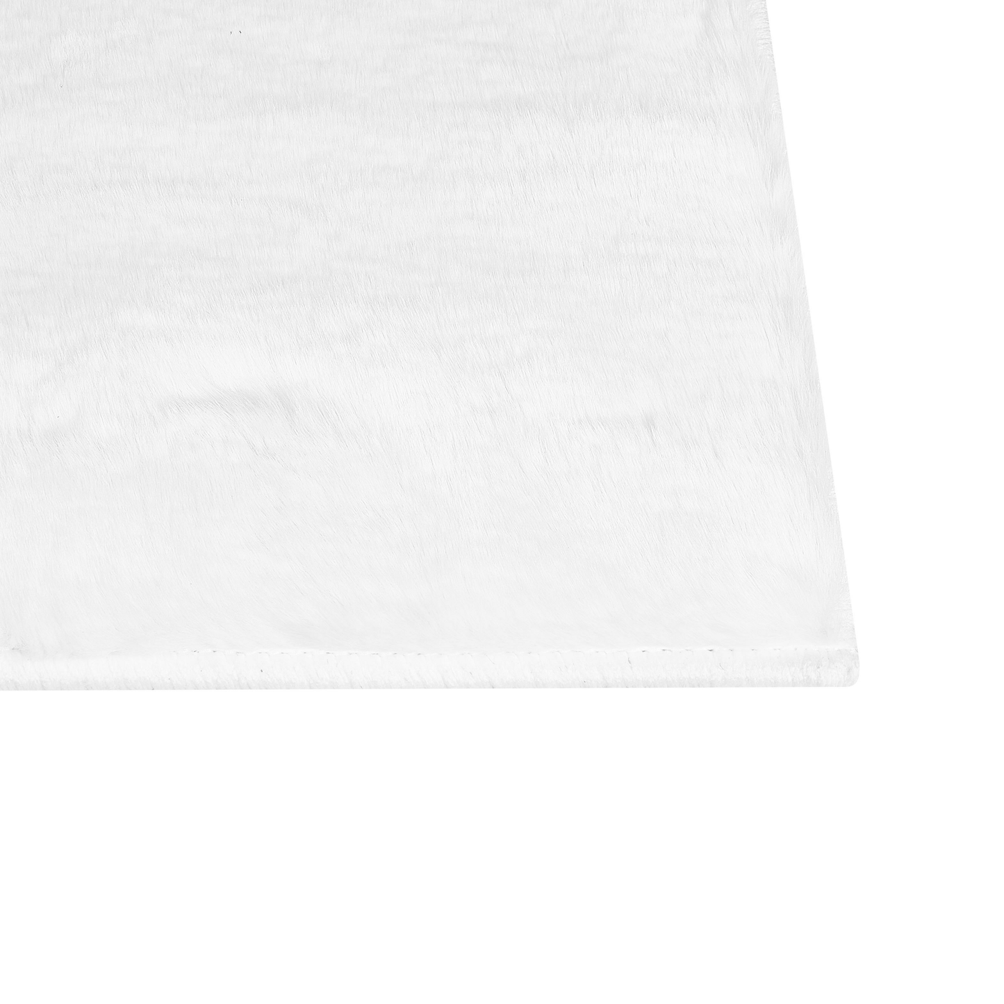 Kunstfellteppich Kaninchen weiss 160 x 230 cm MIRPUR