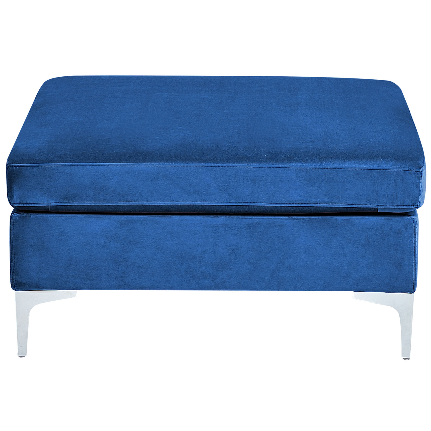 Ottomane EVJA Samtstoff Marineblau
