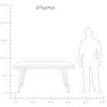 LED Deckenlampe LUGA Metall Silber