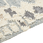 Kelim Teppich Wolle mehrfarbig 160 x 230 cm geometrisches Muster Kurzflor MRGAVET