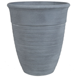 Set mit 2 Blumentöpfen KATALIMA Stein 50 cm Grau