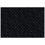 Kunstfellteppich Kaninchen schwarz 160 x 230 cm Shaggy GHARO