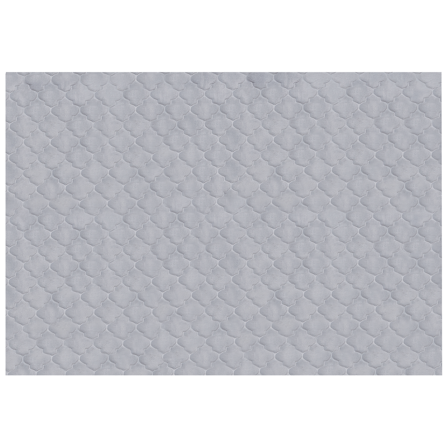 Kunstfellteppich Kaninchen grau 160 x 230 cm Shaggy GHARO