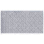 Kunstfellteppich Kaninchen grau 80 x 150 cm Shaggy GHARO