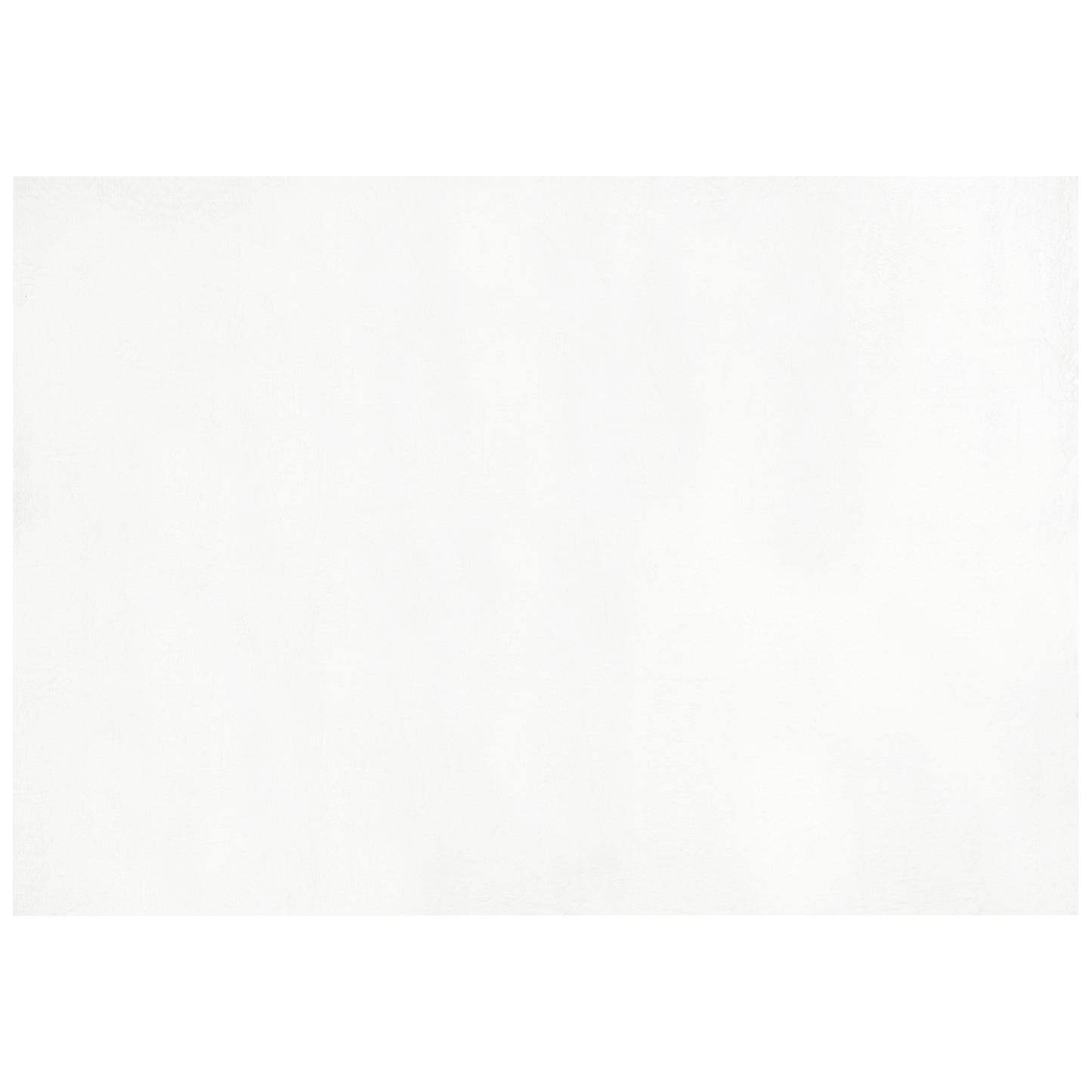 Kunstfellteppich Kaninchen weiss 160 x 230 cm MIRPUR