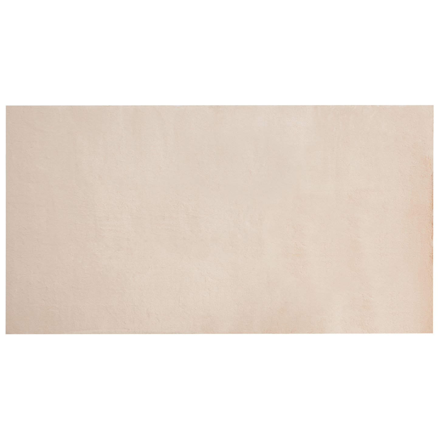 Kunstfellteppich Kaninchen beige 80 x 150 cm MIRPUR