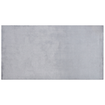 Kunstfellteppich Kaninchen hellgrau 80 x 150 cm MIRPUR