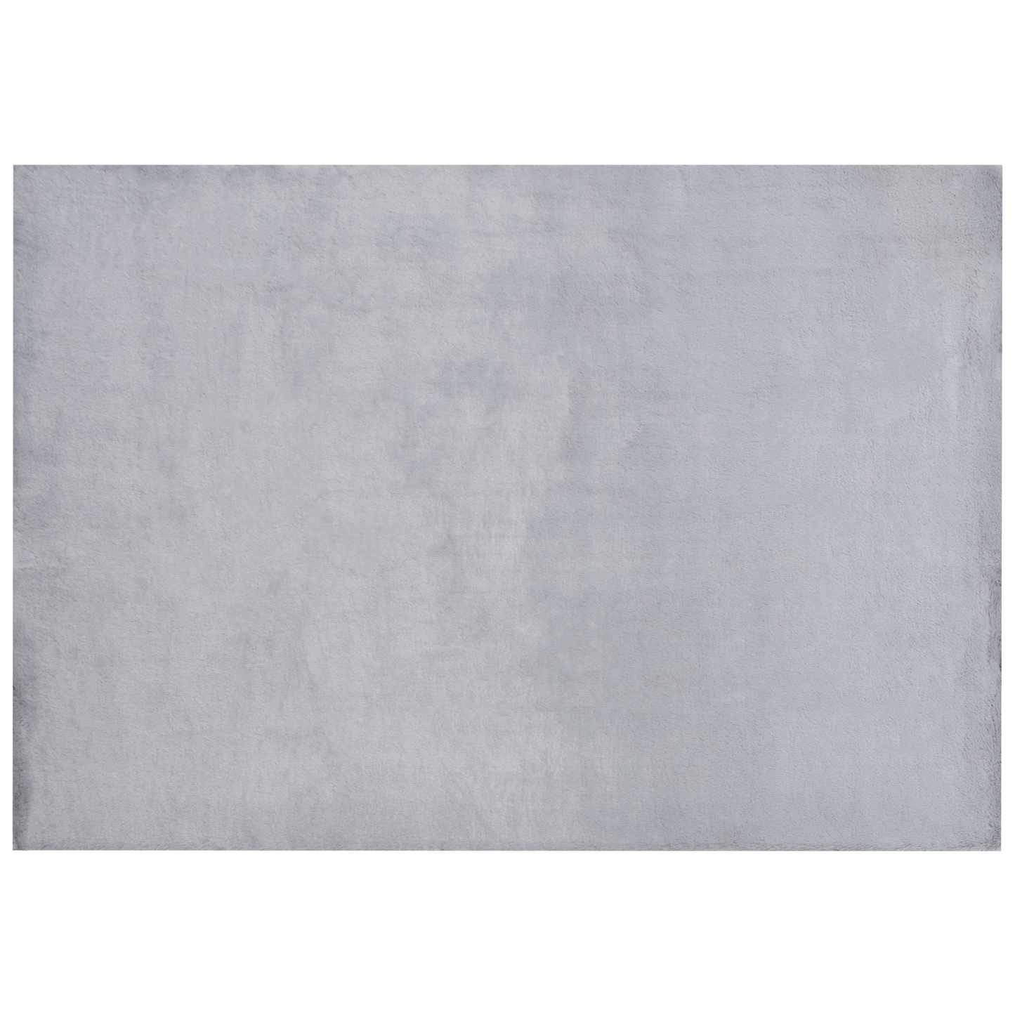 Kunstfellteppich Kaninchen grau 160 x 230 cm MIRPUR