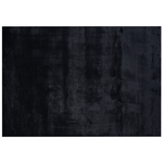 Kunstfellteppich Kaninchen schwarz 160 x 230 cm MIRPUR