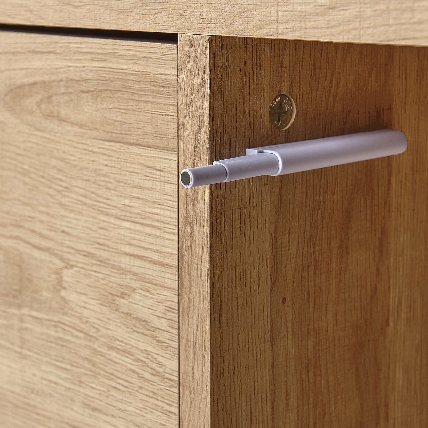 Bücherschrank MOINES 135 cm Braun / Schwarz