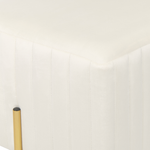 Bettbank Samtstoff creme DAYTON