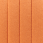 Pouf orange Samtstoff 45 x 45 cm DAYTON
