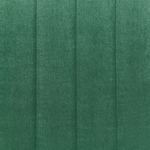 Pouf grün Samtstoff 45 x 45 cm DAYTON