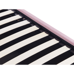 Kinderbett mit Stauraum Samtstoff ANET 90 x 200 cm Rosa