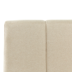 Bett mit Stauraum Stoff DREUX 160 x 200 cm Beige
