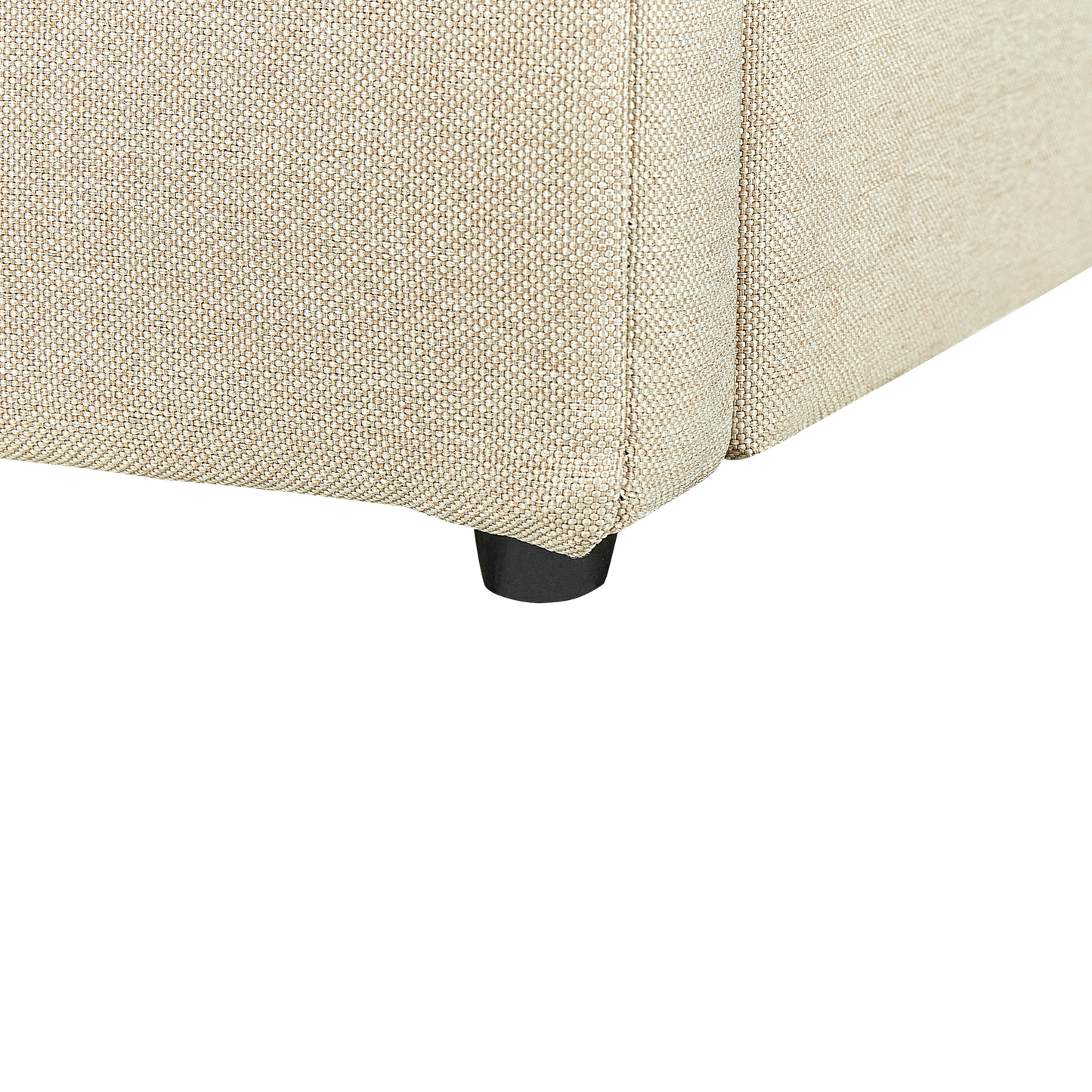 Bett mit Stauraum Stoff DREUX 160 x 200 cm Beige