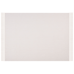 Kuscheldecke YARSA Baumwolle 125 x 150 cm Beige
