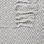 Kuscheldecke MITYAL Baumwolle 125 x 150 cm Taupe