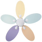 Deckenventilator mit Licht mehrfarbig WEBER