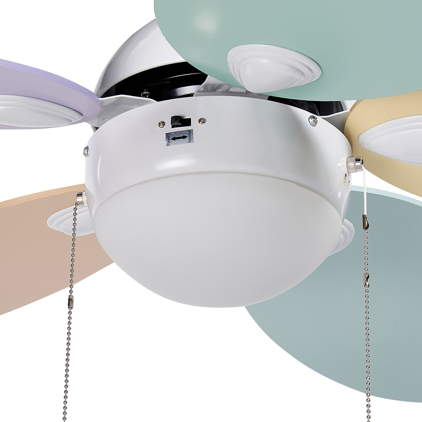 Deckenventilator mit Licht mehrfarbig WEBER