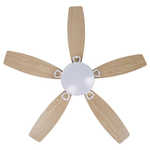 Deckenventilator mit Licht LOGAN mit Fernbedienung Weiss
