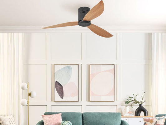 Deckenventilator MALAD mit Fernbedienung Schwarz