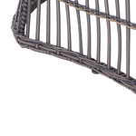 Bistro Set inkl. Kissen MESYNA Polyrattan Taupe