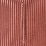 Pouf Cord hellrot 50 x 50 x 30 cm MUKKI
