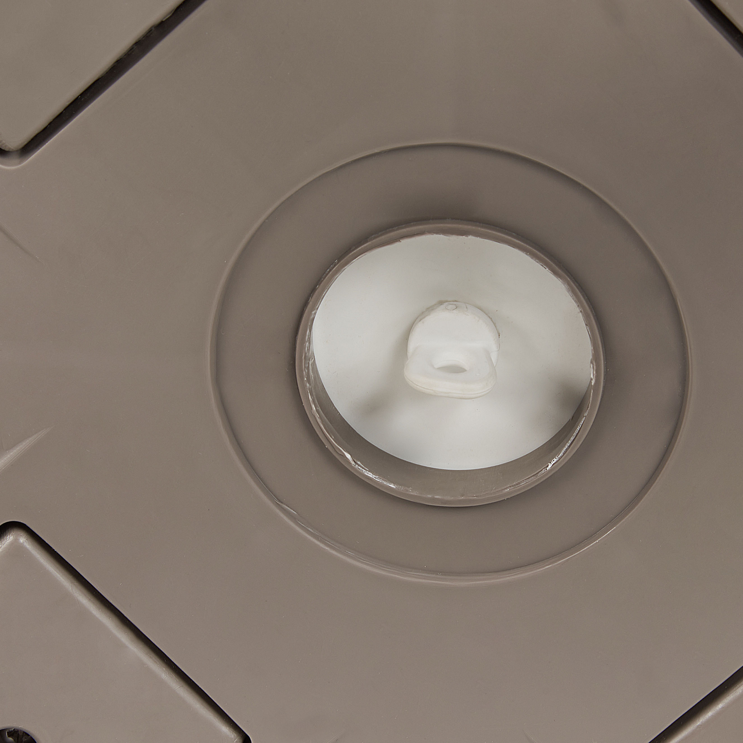 Kühlbar AISA 49 cm 49 cm Holzoptik Taupe