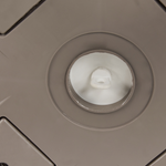 Kühlbar AISA 49 cm 49 cm Holzoptik Taupe