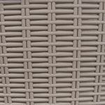 Kühlbar AISA 49 cm 49 cm Holzoptik Taupe