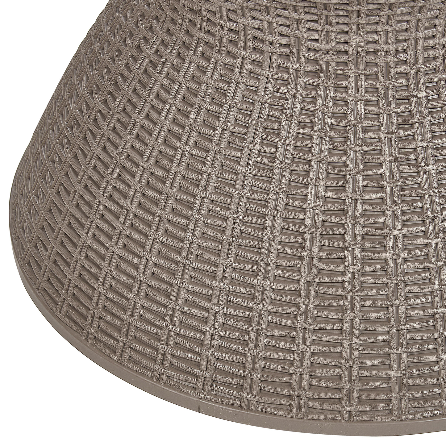 Kühlbar AISA 49 cm 49 cm Holzoptik Taupe