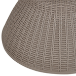 Kühlbar AISA 49 cm 49 cm Holzoptik Taupe