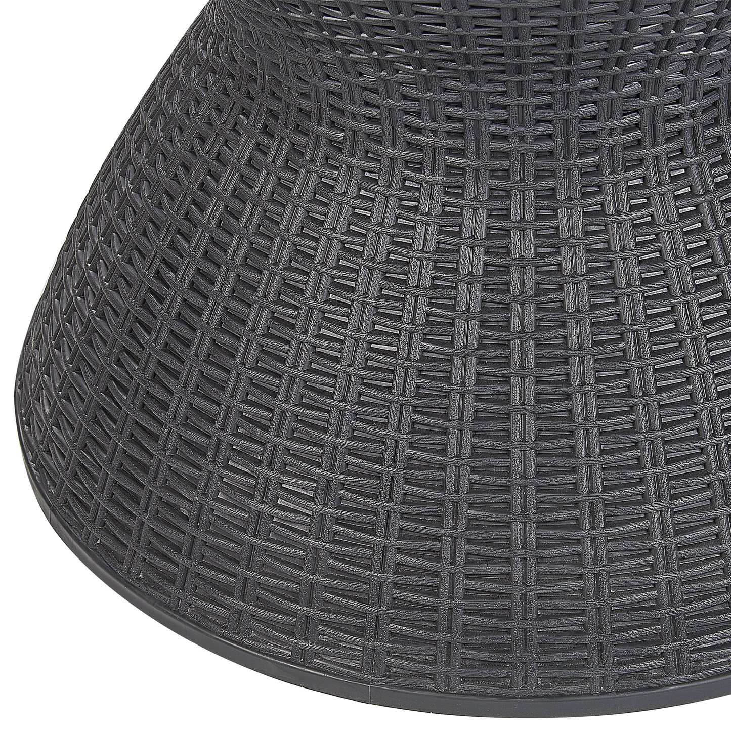 Kühlbar AISA 49 cm 49 cm Holzoptik Schwarz