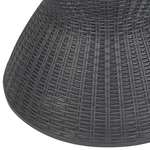 Kühlbar AISA 49 cm 49 cm Holzoptik Schwarz