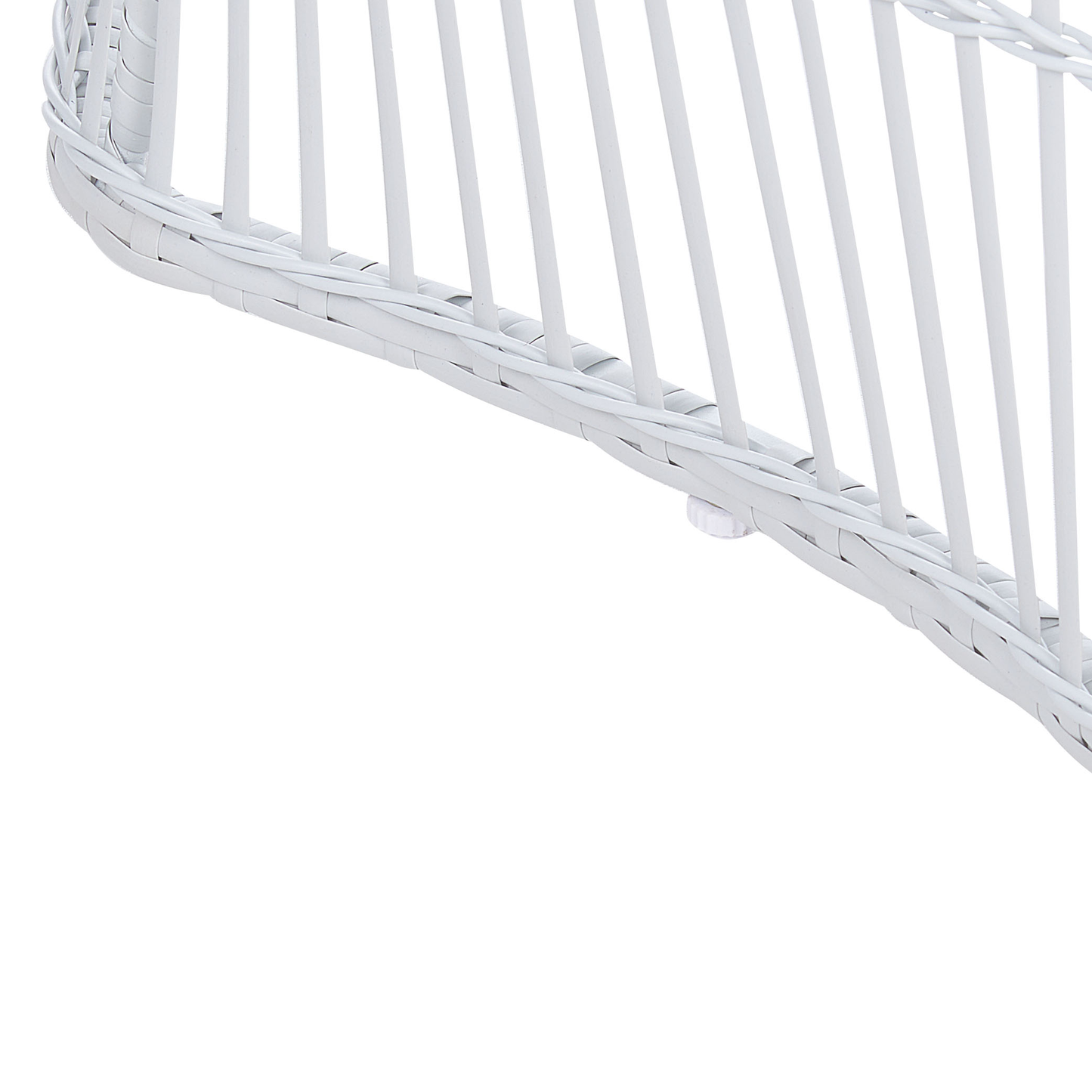 Bistro Set inkl. Kissen MESYNA Polyrattan Weiss