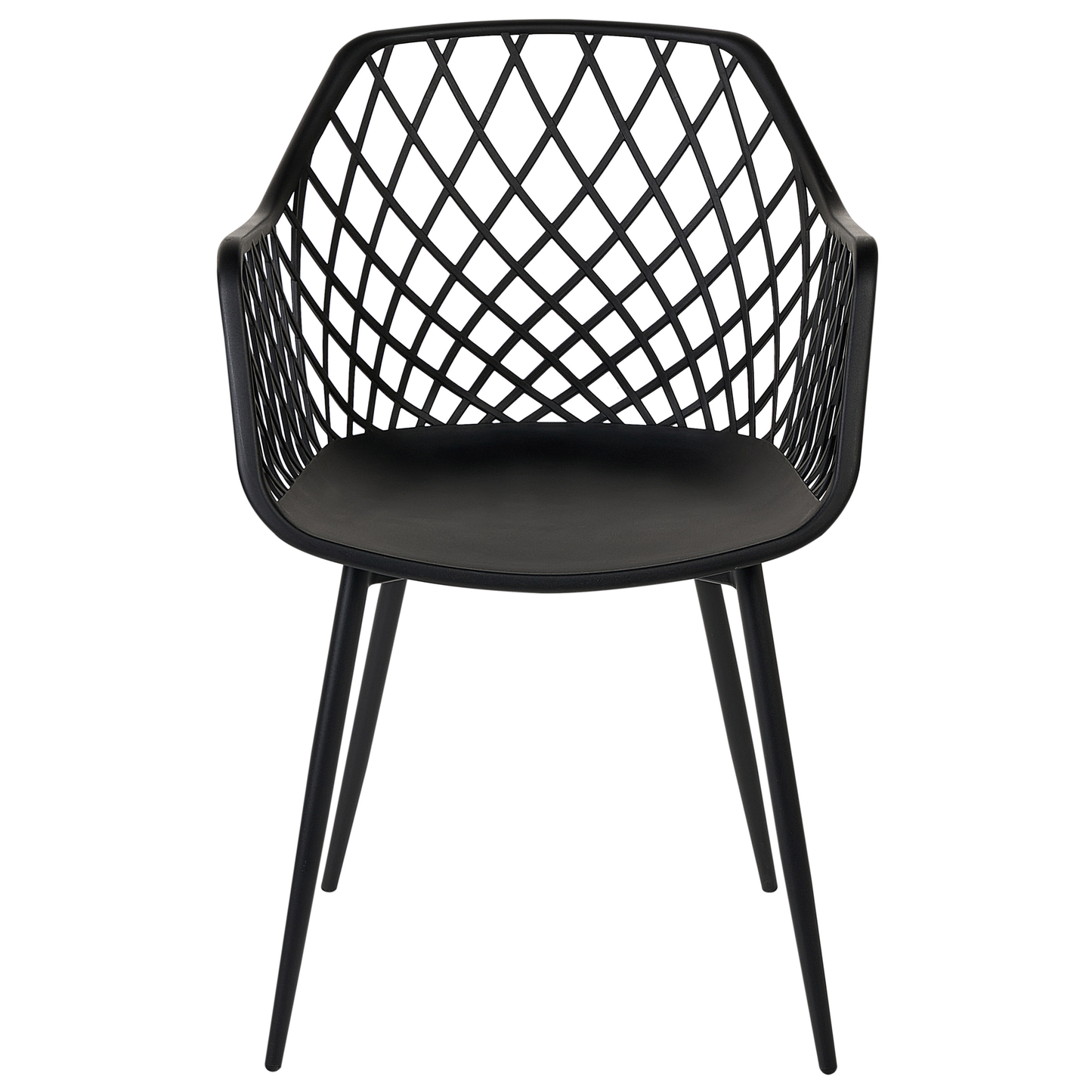 Esszimmerstuhl 2er Set NASHUA II Schwarz