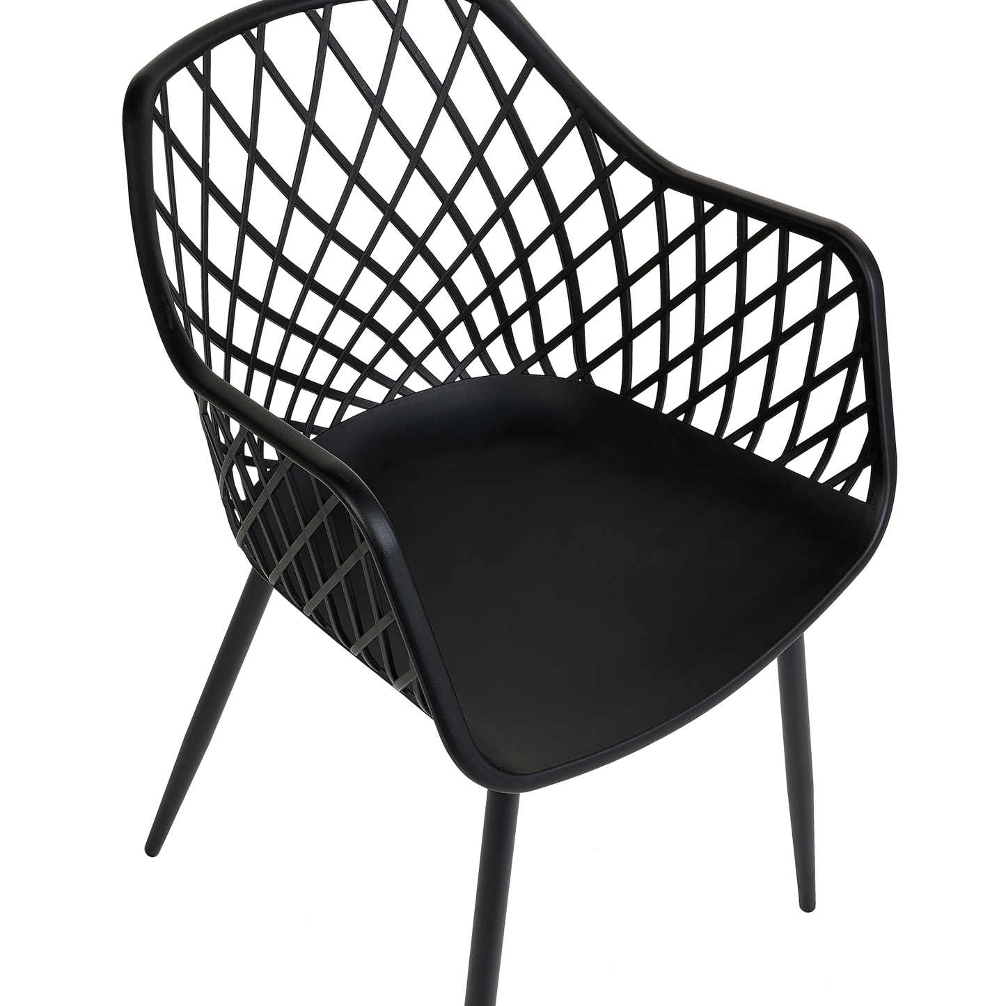 Esszimmerstuhl 2er Set NASHUA II Schwarz